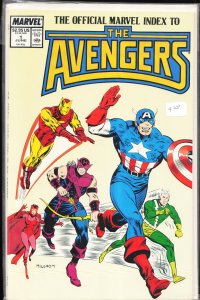 The Official Marvel Index to the Avengers #1 (1987) The Avengers