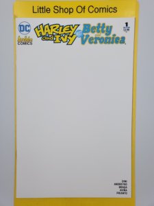 Harley & Ivy Meet Betty & Veronica #1 Blank Sketch Variant 2017 DC Comics