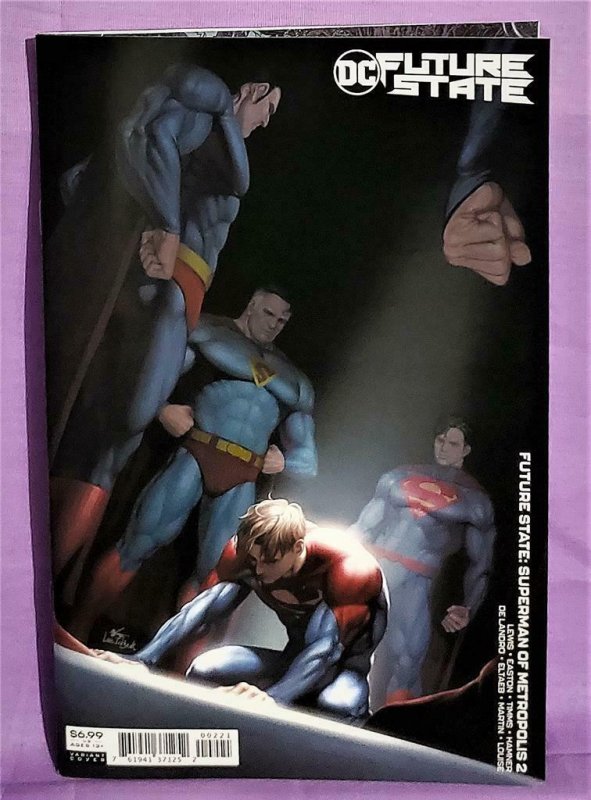 DC Future State SUPERMAN of METROPOLIS #1 - 2 Variant Covers (DC, 2021)!