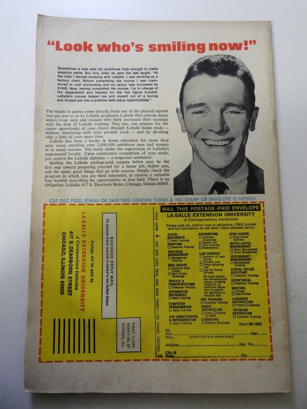 The Amazing Spider-Man #123 (1973) VG Condition moisture stains