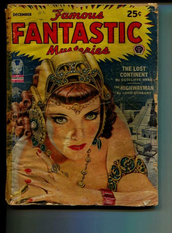 Famous Fantastic Mysteries-Pulp-12/1944-Cutcliffe Hyne