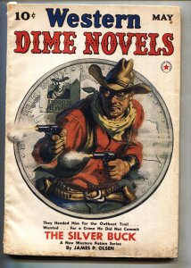 Western Dime Novels--5/1940--Red Star--1st issue--1st Silver Buck--Rare Pulp ...