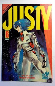 Justy #6 (1989) Viz Media 1st Print Comic Book