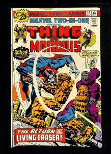 Marvel Two-In-One #15 Thing Morbius!