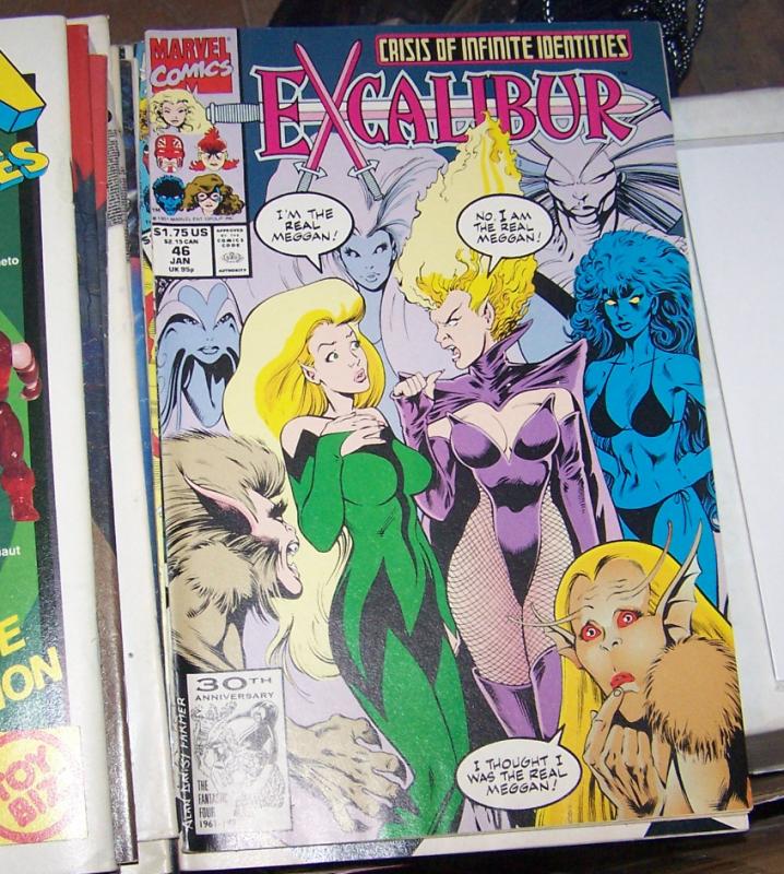 Excalibur # 46 j 1992, Marvel  x men PHOENIX NIGHTCRAWLER KITTTY  