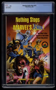 Amazing Spider-Man #375 CGC NM+ 9.6 White Pages Venom!