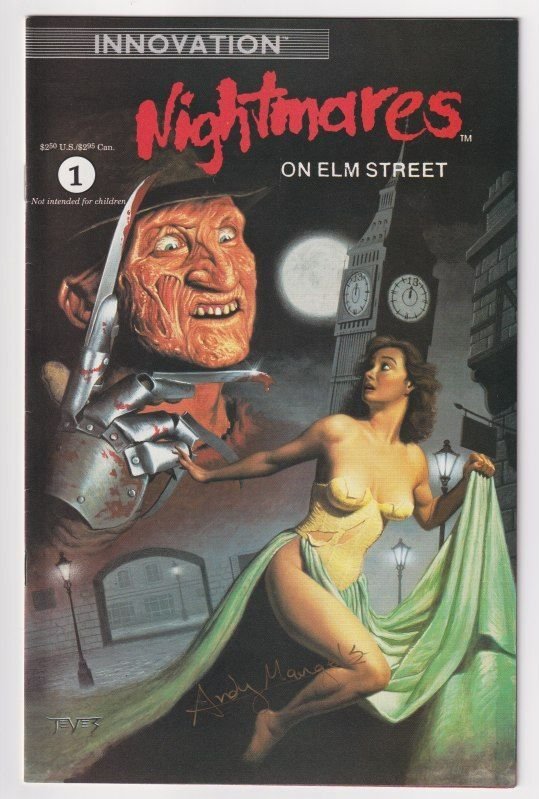 Nightmares on Elm Street #1 (1991) Signed!
