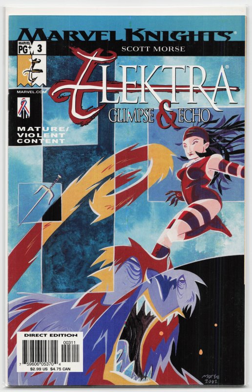 Elektra: Glimpse and Echo #3 (2002) Elektra