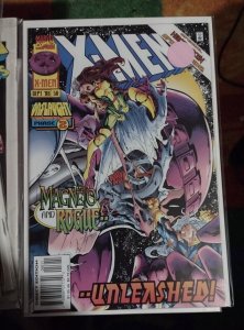 X MEN # 56  1996, Marvel disney onslaught  phase 2 heroes reborn magneto  rogue 