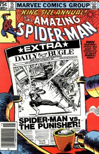 SPIDER-MAN ANNUAL (1964 Series)  (MARVEL) #15 NEWSSTAND Fair Comics Book
