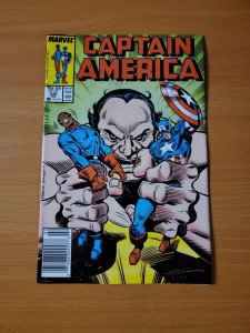 Captain America #338 Newsstand Variant ~ NEAR MINT NM ~ 1988 Marvel Comics