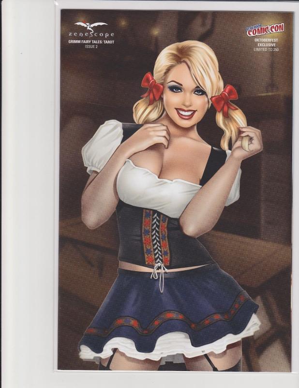 Tarot #2 Cover I Grimm Fairy Tales NYCC Oktoberfest Exclusive LE350 NM Garvey