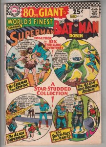 World's Finest #161 (Oct-66) VG/FN+ Mid-Grade Superman, Batman, Robin