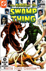 SWAMP THING, SAGA OF (1982 Series) #4 Good Comics Book 