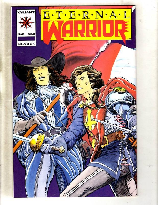 Lot Of 3 Archer & Armstrong # 8 Valiant Comic Books Super-Heroes MR5