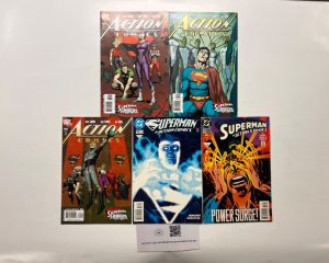 5 Action Comics DC Comic Books # 698 738 860 861 862 Superman Flash 32 JS42