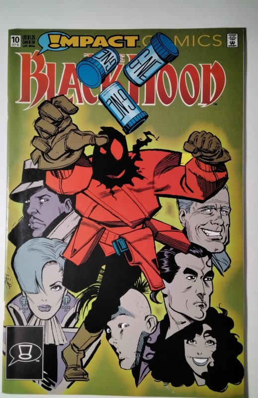 The Black Hood #10 (1992) Impact Comic Book J756