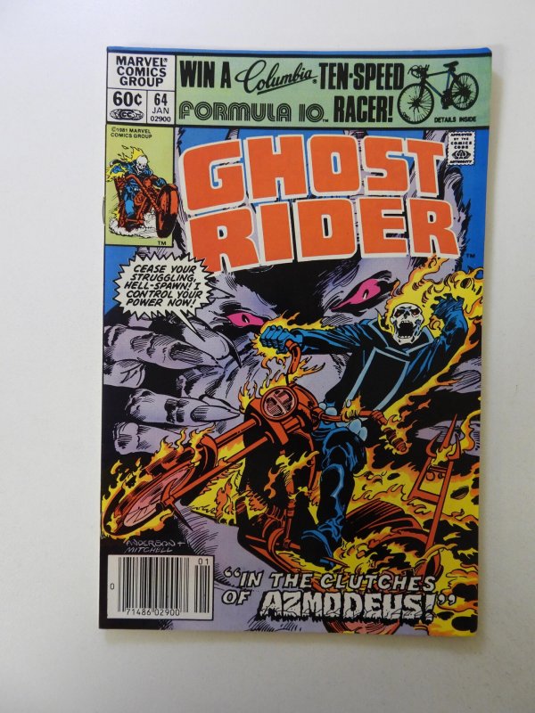 Ghost Rider #64 (1982) VF condition