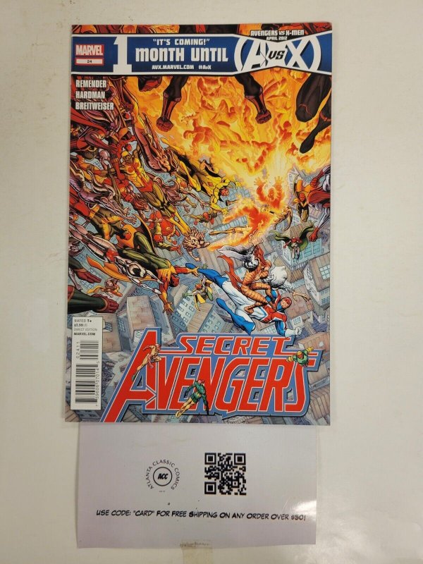Secret Avengers #24 VF-NM Marvel Comic Book 26 MS21