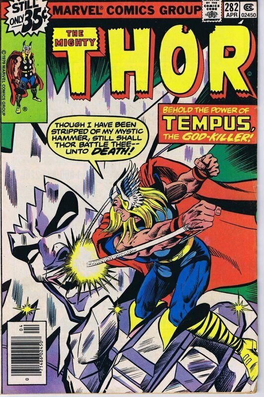 1979 Thor #282 Marvel Comics Tempus God Killer VINTAGE