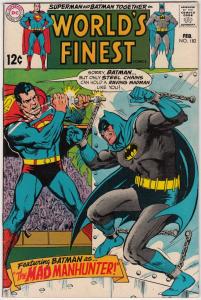 World's Finest #182 (Feb-69) NM Super-High-Grade Superman, Batman
