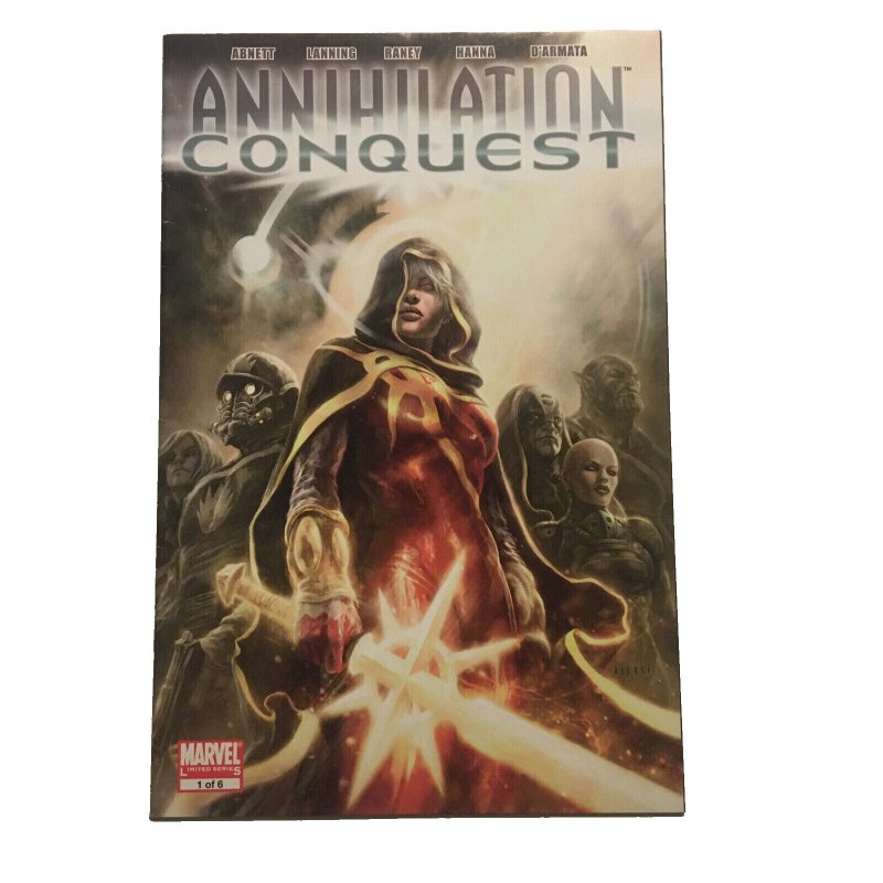 Annihilation Conquest # Heralds of Galactus #1 & Scourge #1 Lot Set 2008 Marvel