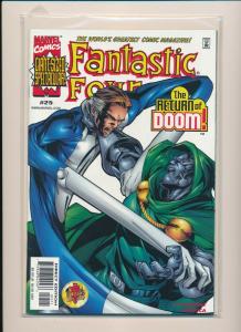 Marvel LOT OF 7 FANTASTIC FOUR #2-5, 15, 25 & #1 Heros Return VF+ (PJ115)