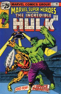 Marvel Super-Heroes (Vol. 1) #57 FAIR ; Marvel | low grade comic Hulk 103 reprin