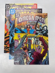 3 The Omega Men DC comic books #6 7 8 37 KM12