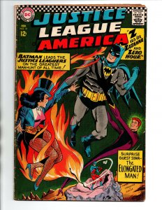 Justice League America #51 - 1st silver age app Zatanna - Batman -KEY- 1967 - VG