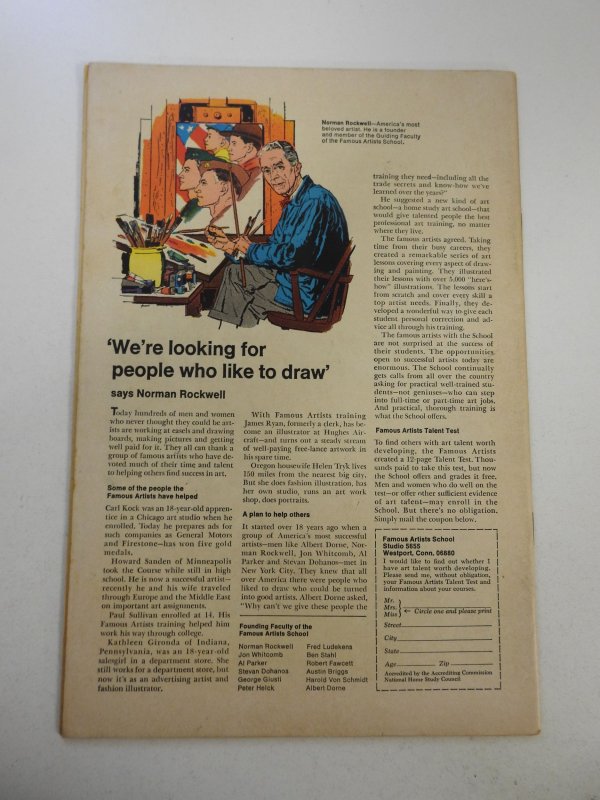 Fantastic Four #72 (1968) GD+ Condition 2 centerfold wraps detached, tracing fc