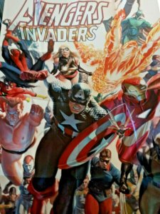 MARVEL Promo Poster Avengers Invaders ALEX ROSS 36 x 24 Folded 2008