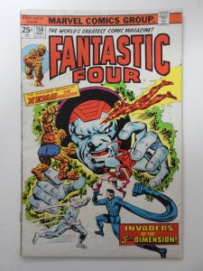 Fantastic Four #158 (1975) vs Zemu The Merciless! Solid VG Condition!