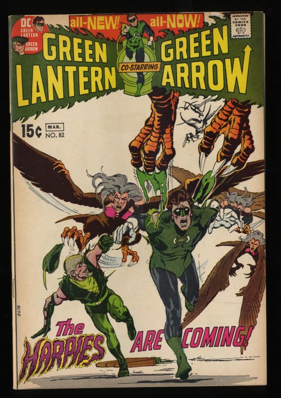 Green Lantern #82 FN 6.0 Neal Adams Cover/Art! DC Comics