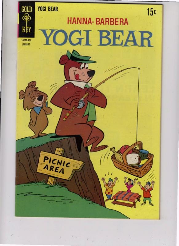 Yogi Bear #35 (Jan-69) NM- High-Grade Yogi Bear, Boo Boo