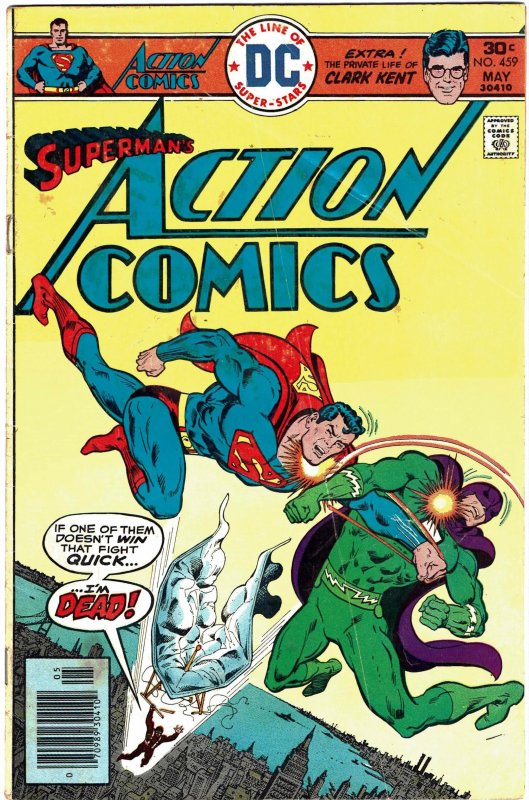 Action Comics #459 - Superman FN