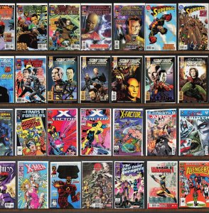 Huge Lot 140+ Comics with West Coast Avengers, Spawn, Superboy & More!
