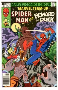 Marvel Team-Up 96 VFNM 9.0 Bronze Age Marvel 1980 Spiderman Howard the Duck