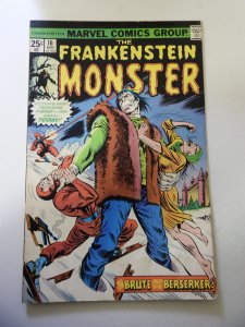 The Frankenstein Monster #16 (1975) VG Condition moisture stains MVS Intact