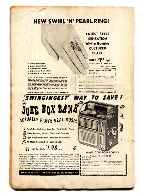 My Romantic Adventures #123--1962-- Ugly Girl Plastic Surgery--masquerade--co...