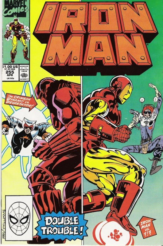 Iron Man #255 (1990)  VF+ 8.5