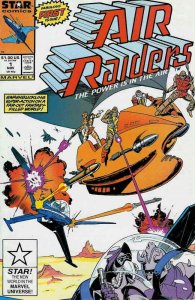 Air Raiders The Power is in the Air #1 STAR Marvel Comics November Nov 1987 (VF)