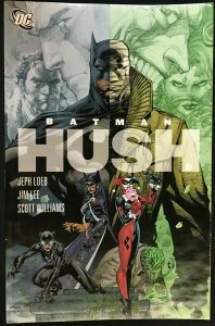 BATMAN HUSH,  TRADE PAPERBACK VF-NM JIM LEE ART