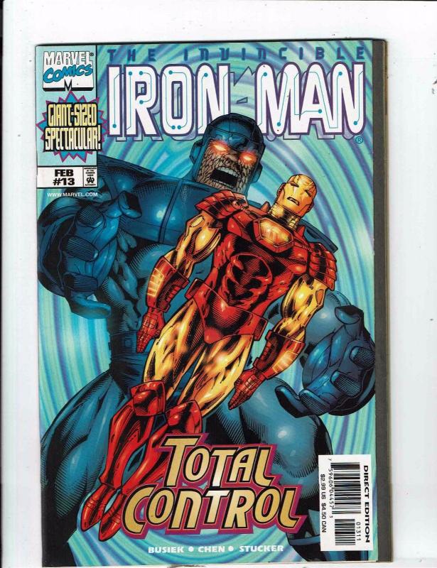 Lot of 6 The Invincible Iron Man Marvel Comic Books #12 13 14 15 16 17 AH6