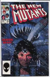 The New Mutants #18 (1984) New Mutants [Key Issue]
