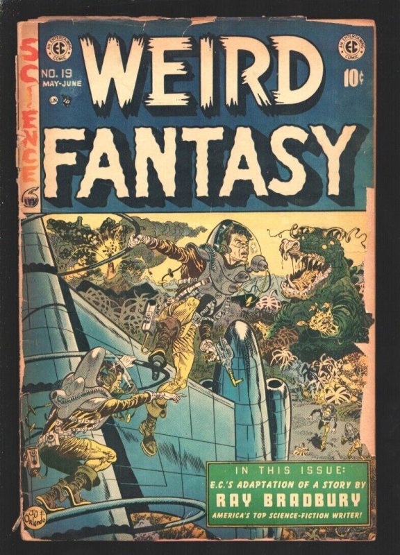 WEIRD FANTASY #19 1953-Joe Orlando cover-Jack Kamen-Al Williamson-Roy Krenkel...
