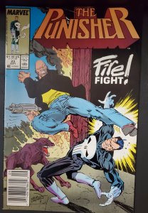 The Punisher #23 Newsstand Edition (1989)