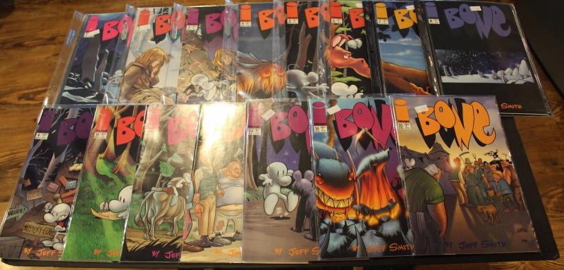 LARGE SET OF 15 Image Comics BONE #1-#9,#11,#14,#22-#25 VF/NM (SIC332)