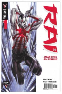 Rai #1 Cover A - Clayton Crain (2014)