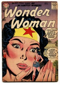 Wonder Woman #90 1957-DC-Giant Wonder Woman cover-VG-